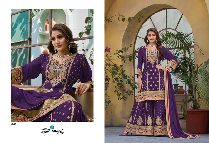 Olive By Your Choice Heavy Wedding Wear Sharara Readymade Suits Wholesale Market In Surat